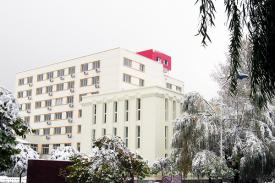 k8凯发总承包的酒钢原矿筒仓项目筒仓本体及收支料系统正式投运